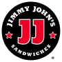 Jimmy John's logo with sandwiches